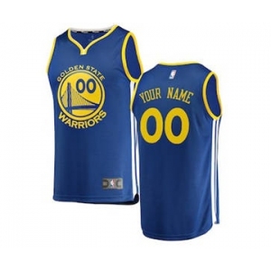 Men's Golden State Warriors Royal Custom Basketball Jersey - Icon Edition