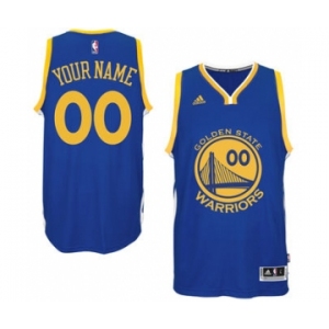 Mens Golden State Warriors Royal Custom Swingman Road Jersey