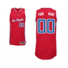 Men's LA Clippers Red Custom Basketball Jersey