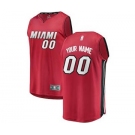 Men's Miami Heat Red Custom Basketball Jersey - Statement Edition