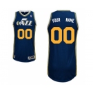 Men's Utah Jazz Navy Custom Basketball Jersey