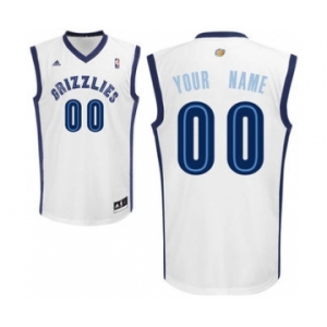 Memphis Grizzlies Custom Basketball Home Jersey
