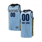 Men's Memphis Grizzlies Light Blue Custom Basketball Jersey - Statement Edition