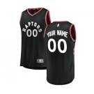 Men's Toronto Raptors Black Custom Basketball Jersey - Statement Edition