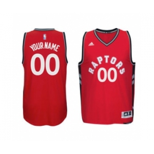 Men's Toronto Raptors Red Custom Swingman Jersey