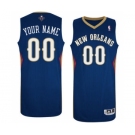 Men's New Orleans Pelicans Navy Custom Basketball Jersey