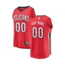 Men's New Orleans Pelicans Red Custom Basketball Jersey - Statement Edition