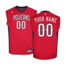 New Orleans Pelicans Custom Basketball Alternate Jersey - Red