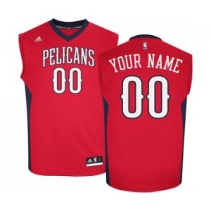 New Orleans Pelicans Custom Basketball Alternate Jersey - Red