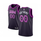 Men's Minnesota Timberwolves 2018-19 Swingman Custom Jersey - City Edition - Purple