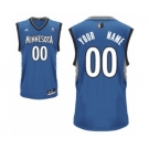 Minnesota Timberwolves Custom Basketball Road Jersey