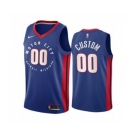 Men's Detroit Pistons Customized Navy Motor City Edition 2020-21 Stitched Basketball Jersey