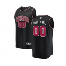 Youth Chicago Bulls Black Custom Basketball Jersey - Statement Edition