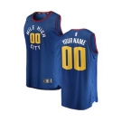 Youth Denver Nuggets Blue 2018-2019 Custom Basketball Jersey