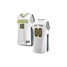 Youth Denver Nuggets White Custom Basketball Jersey - Association Edition