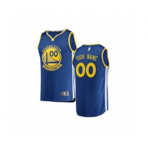 Youth Golden State Warriors Royal Custom Basketball Jersey - Icon Edition