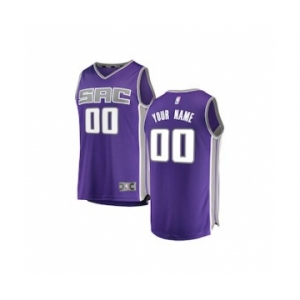 Youth Sacramento Kings Purple Custom Basketball Jersey - Icon Edition