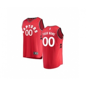 Youth Toronto Raptors Red Custom Basketball Jersey - Icon Edition