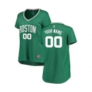 Women's Boston Celtics Green Custom Basketball Jersey - Icon Edition