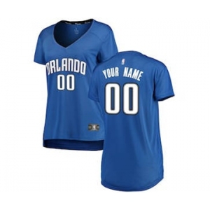 Women's Orlando Magic Royal Custom Basketball Jersey - Icon Edition