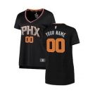 Women's Phoenix Suns Black Custom Basketball Jersey