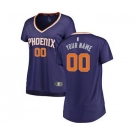 Women's Phoenix Suns Purple Custom Basketball Jersey - Icon Edition