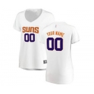 Women's Phoenix Suns White Custom Basketball Jersey - Association Edition