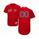 Men's Boston Red Sox Customized Alternate Scarlet Flex Base Custom Baseball Baseball Jersey