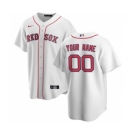 Men's Boston Red Sox Home 2020 Baseball Custom Cool Base Jersey - White