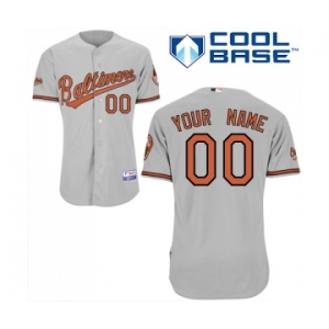 Baltimore Orioles Personalized custom Grey Jersey