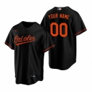 Men Baltimore Orioles Custom Nike Black Stitched MLB Cool Base Jersey