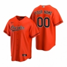 Men Baltimore Orioles Custom Nike Orange 2020 Stitched MLB Cool Base Jersey