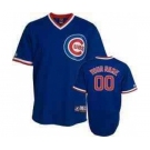 Baseball Chicago Cubs Blue M&N Man Custom Jerseys