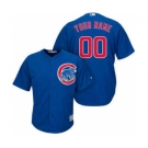 Baseball Chicago Cubs Majestic Royal Cool Base Custom Jersey