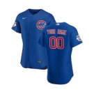 Men's Chicago Cubs 2020 Alternate Custom Flexbase Jersey - Royal