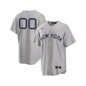 Men's New York Yankees ACTIVE PLAYER Custom 2021 Gray Field of Dreams Stitched Baseball Jersey