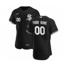 Men's Chicago White Sox 2020 Alternate Custom Flexbase Jersey - Black