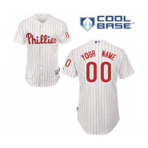 Philadelphia Phillies personalized Custom White Baseball Jersey