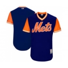 Men's New York Mets Customized Royal 2017 Little League World Series Players Weekend Jersey