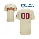 Cleveland Indians Personalized custom Cream Jersey