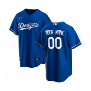 Men's Los Angeles Dodgers Alternate 2020 Baseball Custom Cool Base Jersey - Royal