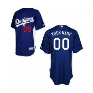 Men's Los Angeles Dodgers Customized Blue Jersey