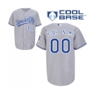 Kansas City Royals Personalized custom Grey Cool Base Jersey