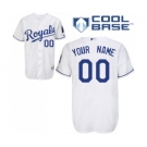 Kansas City Royals Personalized custom White Cool Base Jersey