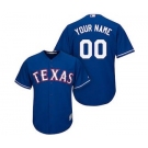 Men's Texas Rangers Customized Royal Cool Base Custom Baseball Baseball Jersey