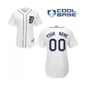 Detroit Tigers Personalized custom White Baseball Jersey