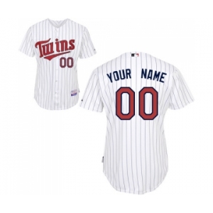 Minnesota Twins Personalized custom white strip Jersey