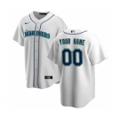 Men's Seattle Mariners Home 2020 Baseball Custom Cool Base Jersey - White