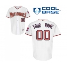 Washington Nationals Personalized Custom White Baseball Jersey