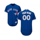 Men's Toronto Blue Jays Customized Alternate Royal Flex Base Custom Baseball Baseball Jersey